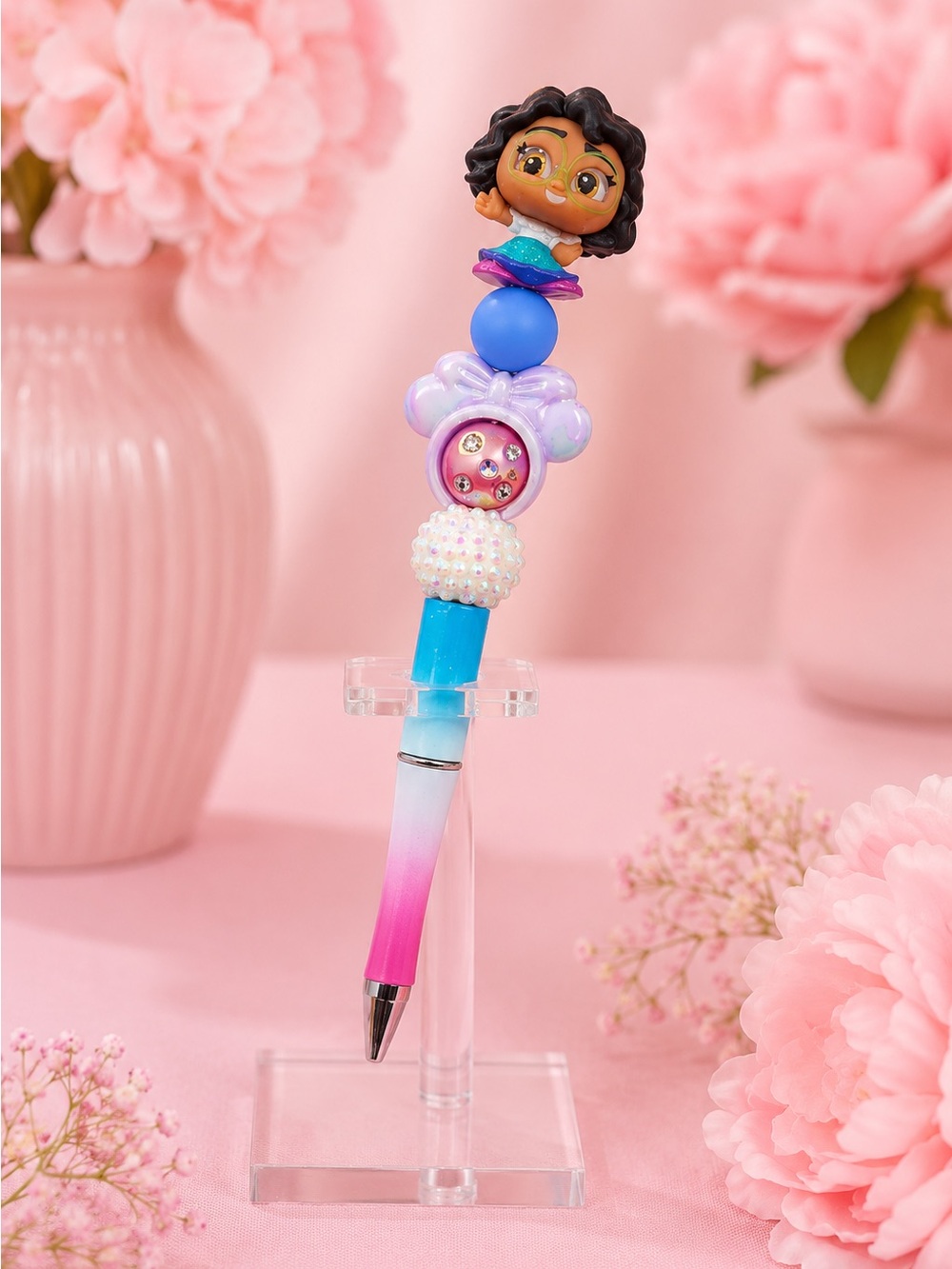 Disney Encanto Mirabel Beadable Pen | Handmade Beaded Pen | Disney Gift